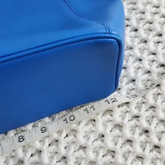 Coach large royal blue tote women hand bag - Picture 11 of 12